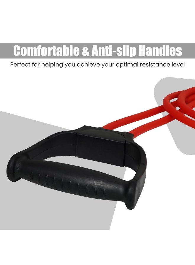 مايور شريط مقاومة أنبوبي مزدوج من مايور مايور للتدريبات للرجال والنساء - Image 3