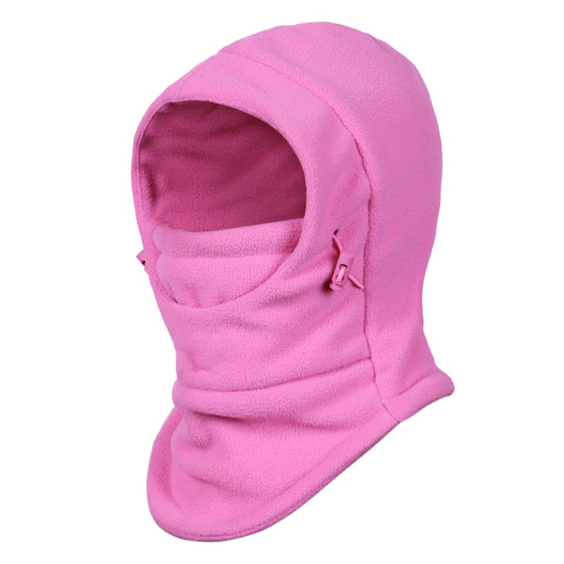 Kids Balaclava Hood Ski Face Mask Neck Warmer Winter Fleece Hat for Boys and   Girls - Image 1