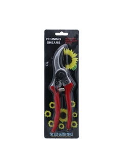 The Best Garden Tools Steady Grip Non Stick Coating Pruning Shear Multicolour 8.8 x 27.6 x 2.8 cm T21-011-093B  - Image 2