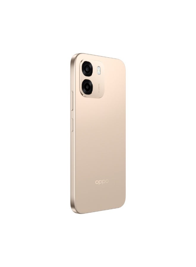 أوبو A6 Smartphone (4G) - 128GB ROM, 6GB RAM, IPS Display, Triple Camera, 5000mAh Battery - Aurora Gold - Warranty - Image 3