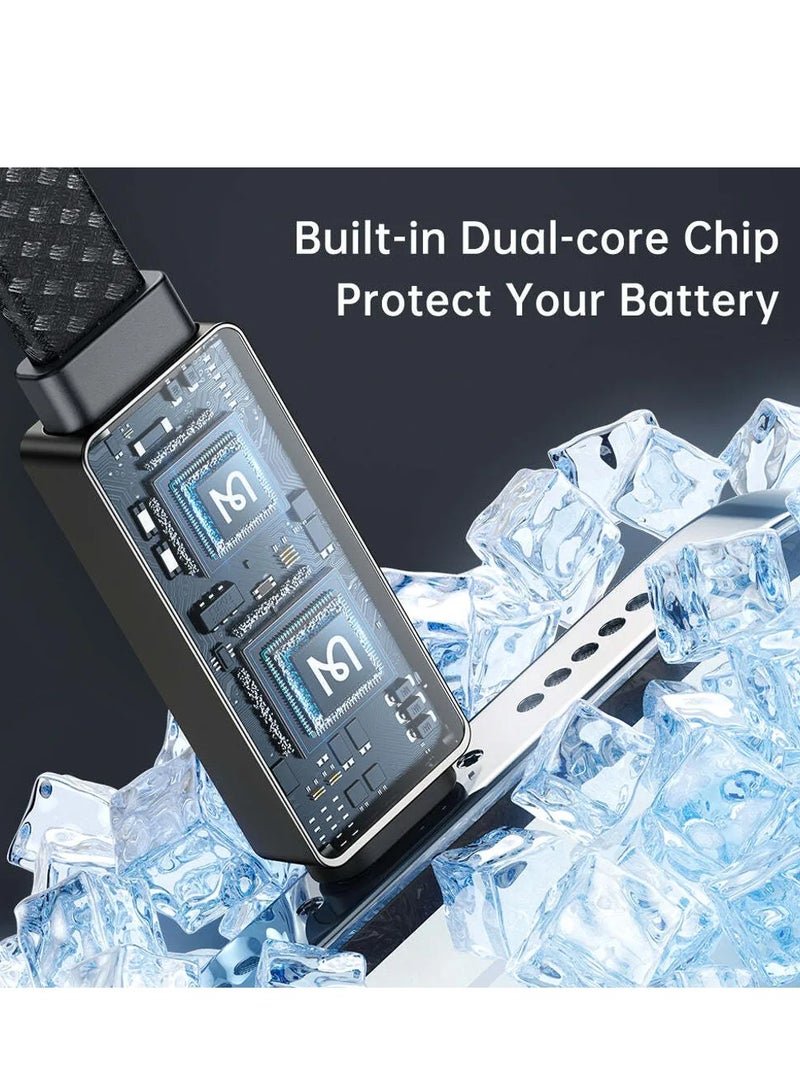 Mcdodo كابل USB-C إلى Lightning (1.2م) – شاشة عرض إيقاعية، شحن سريع 36 واط PD، متوافق مع أجهزة iPhone و iOS (أسود) - Image 5