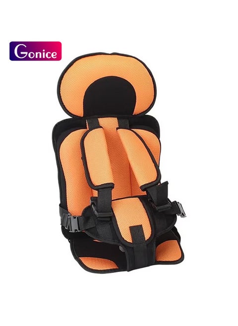 Baby Car Seat With Forward Facing Positions, Portable Safety Seat Strap, 9 Months To 12 Years, Brown