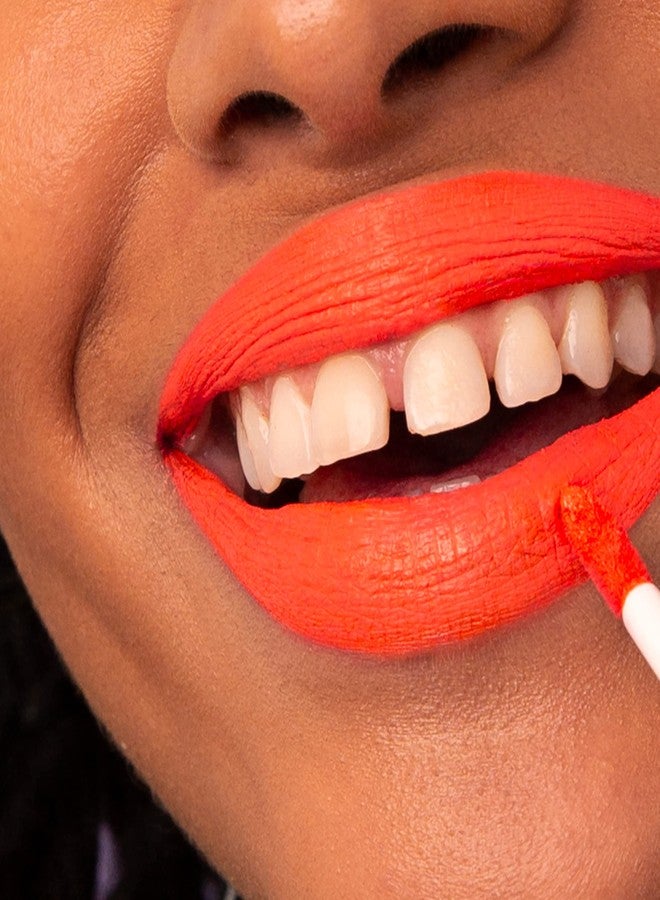 3إنا أحمر شفاه ثري إينا طويل الأمد - لون برتقالي 320 للنساء، 0.2 أونصة - Image 2