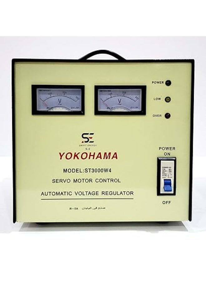 SE YOKOHAMA 3000W / 3.0KW Relay Voltage Stabilizer with Instant Protection - Image 1