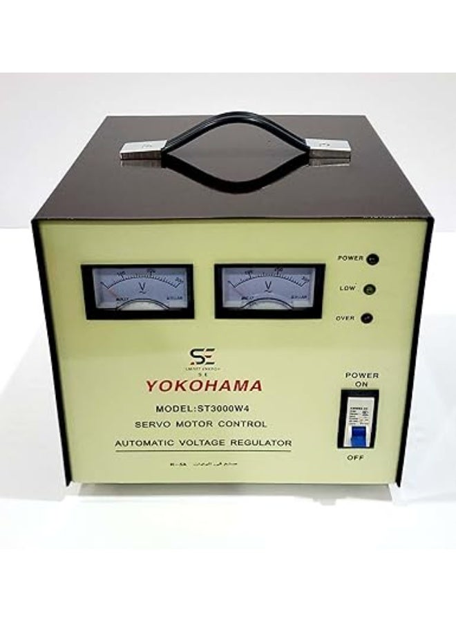 SE YOKOHAMA 3000W / 3.0KW Relay Voltage Stabilizer with Instant Protection - Image 2