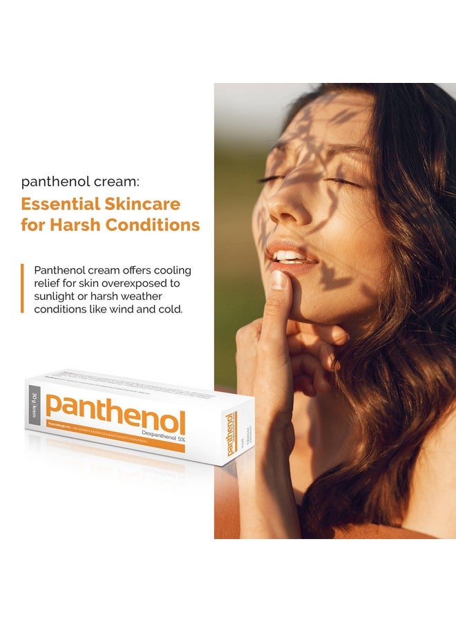 Aflofarm Panthenol Cream - Ideal for Sun-Exposed or Weather-Affected Skin - Nutritional Skincare for Soft & Sensitive Skin - Moisturizes Dry Skin - 30grams - Image 3