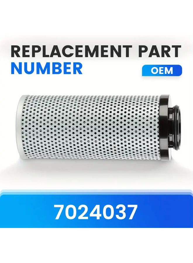 فلتر الزيت الهيدروليكي 7024037 للوادر الانزلاقية S450 S510 S530 S550 S570 S590 S595 واللوادر المجنزرة T450 T550 T590 T595 - Image 3
