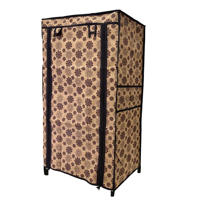 PHILOSHOP PHILOSHOP 10 Inch 4 Layer Shoe Rack for Home Improvement Furniture Adjustable Shelf Need to Be Assemble DIY Flowerprint - Image 2