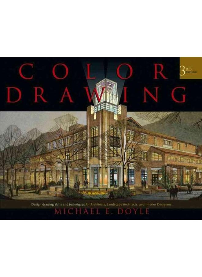 null - Color Drawing: Design Drawing Skills and Techniques for Architects, Landscape Architects, and Interior Designers By Doyle, Michael E. - Image 1