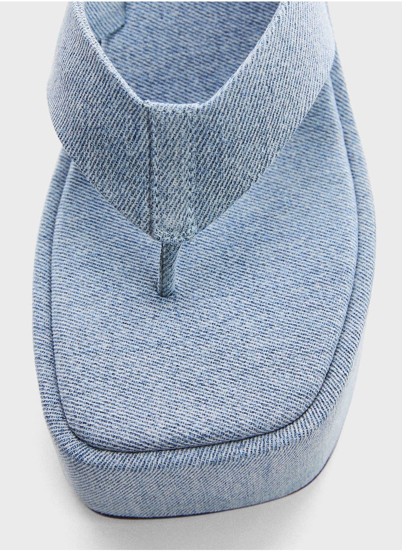 MANGO - Dova Low Heel Pumps - Image 1