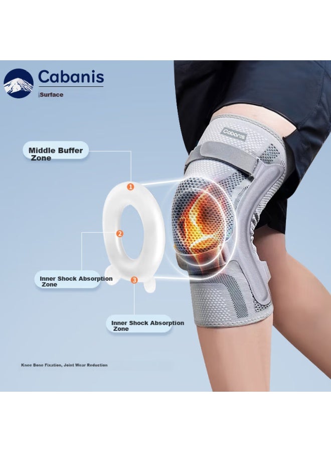 Cabanis Medical Knee Brace For Meniscus Injury, Ligamenis, Synovitis, Chronic Cold Legs, Effusion, Patella Pain, Knee Joint, Knee Sleeve - Image 4