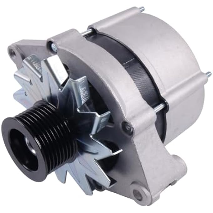 YIHETOP Alternator AT185951 TY24486 SE501343 Compatible for John Deere 6700 4045T 4.5L Skidder 360D 460D 560D 640G-III Engine 6068 6.8L - Image 1