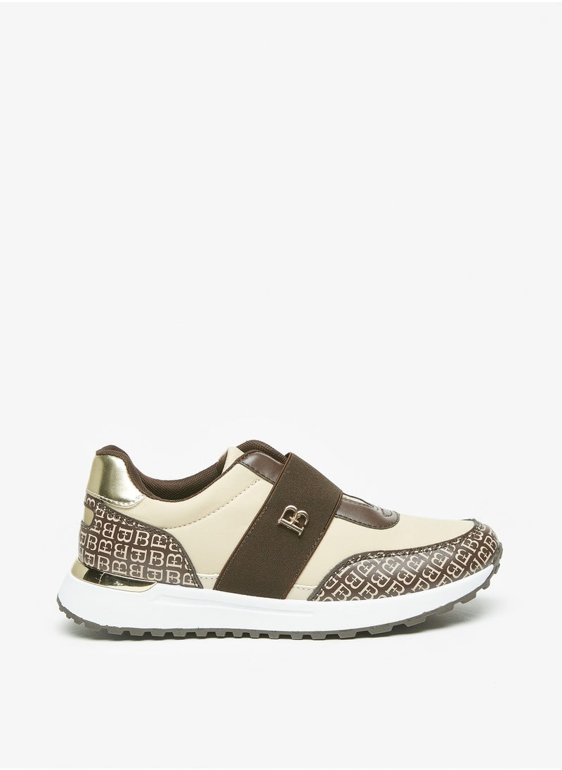 Flora Bella By Shoexpress Women Textured Slip-On Low Ankle Sneakers  - Image 1