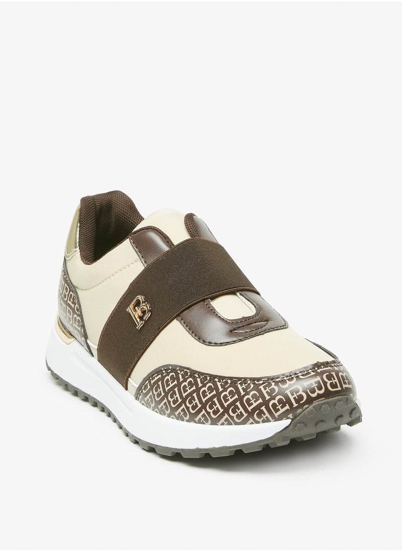Flora Bella By Shoexpress Women Textured Slip-On Low Ankle Sneakers  - Image 3