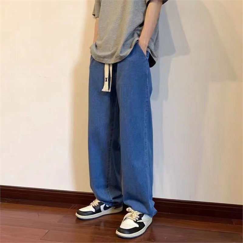 Unisex Casual Daily Denim Jeans - Image 1