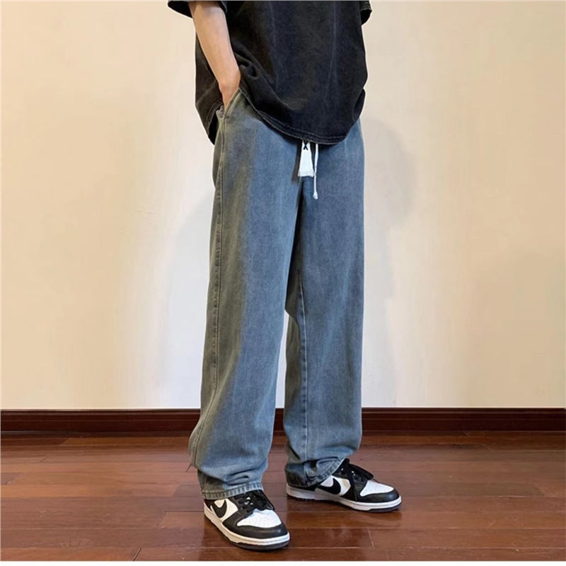 Unisex Casual Daily Denim Jeans - Image 2