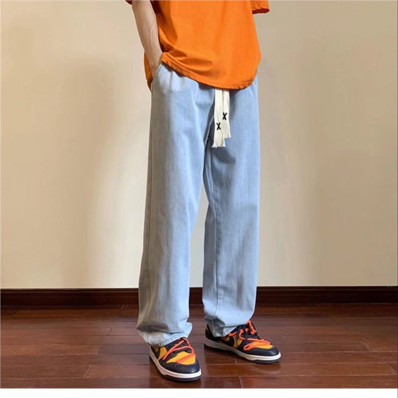 Unisex Casual Daily Denim Jeans - Image 4