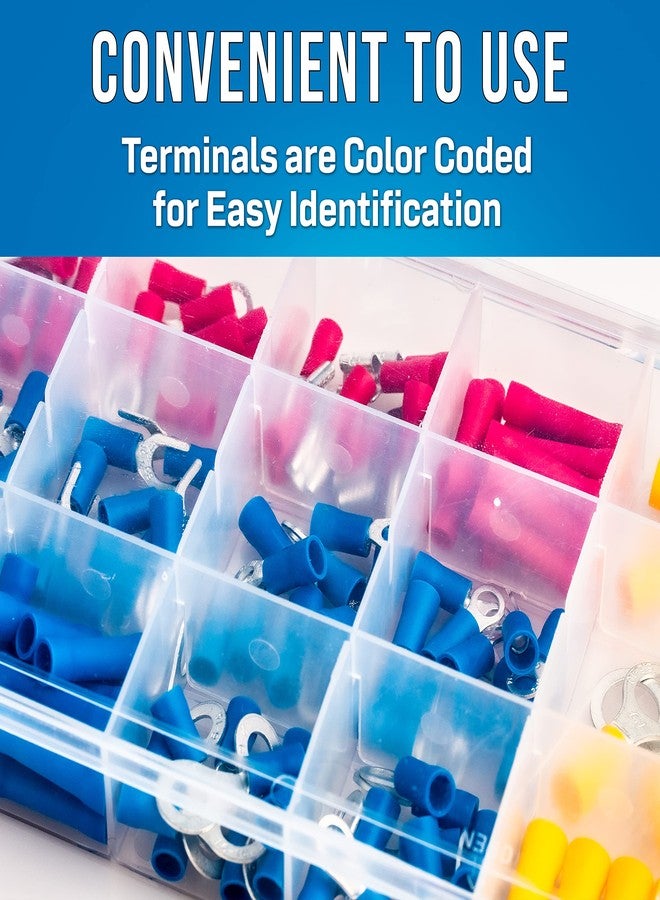 جونارد تولز طقم أطراف حلقية وطرفية بدون لحام من جونارد تولز TCK-178 مع وصلات طرفية وحلقة وشوكة ومجرفة، 178 قطعة - Image 3