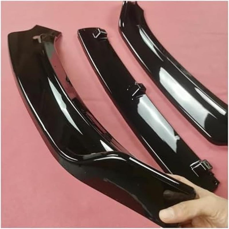 Wivplex Gloss Black Front Bumper Lip Spoiler Splitter for VW Tiguan MK1 - Image 1