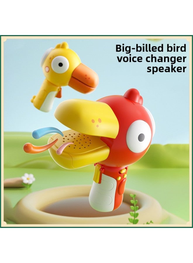 Creative Peco Peco Voice Cartoon Imitation Tongue Learning Machine Creative Repeater Children Baby Learn To Talk Color Box-Colour:【voice-changing Big-mouthed Red Bird】 English Color Box - Image 5