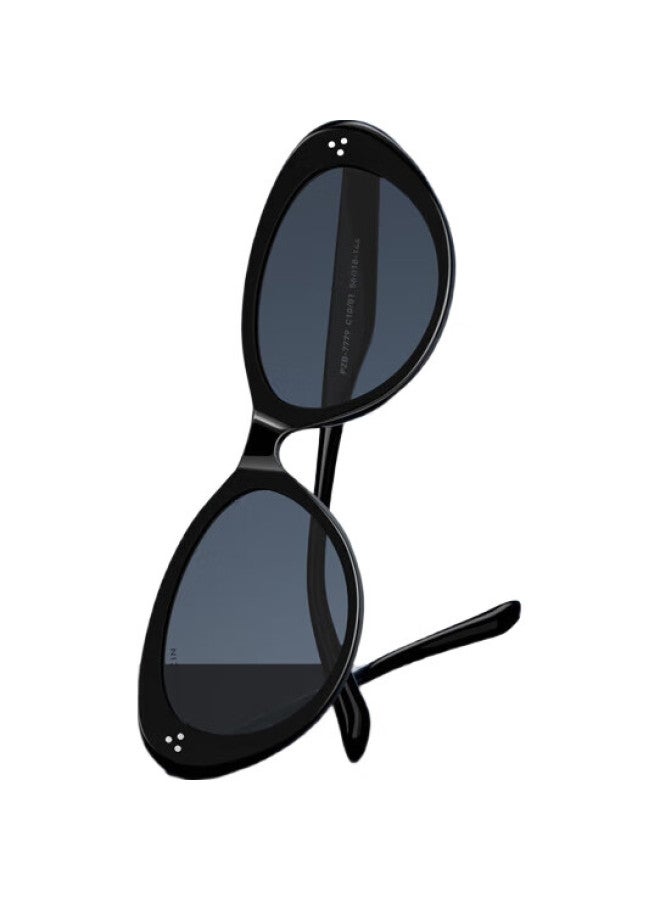 PARZIN Sunglasses, Unisex Retro Stylish Small Frame Cat-Eye Glasses, Uv Protection Driving Sunglasses, 7779 - Image 1