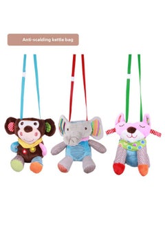 Generic Best Selling Cartoon Plush Baby Bottle Kettle Anti-scalding Bag High-end Milk Powder Bottle Gifts-Color:BS Kettle Bag Elephant  - Image 3