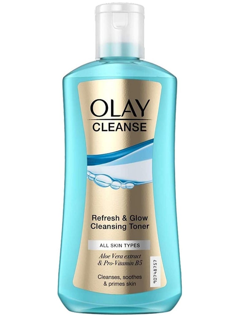 Olay cleanse refresh & glow cleansing toner (200ml)
