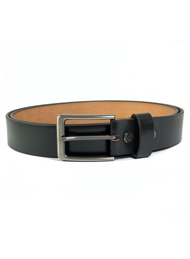 Classic Milano Genuine Leather Belt for Men – Formal & Semi-Casual Men's Belts | Stylish Party Wear Man Belt | Durable Leather Belt for Casual Outfits & Gifts - Image 4