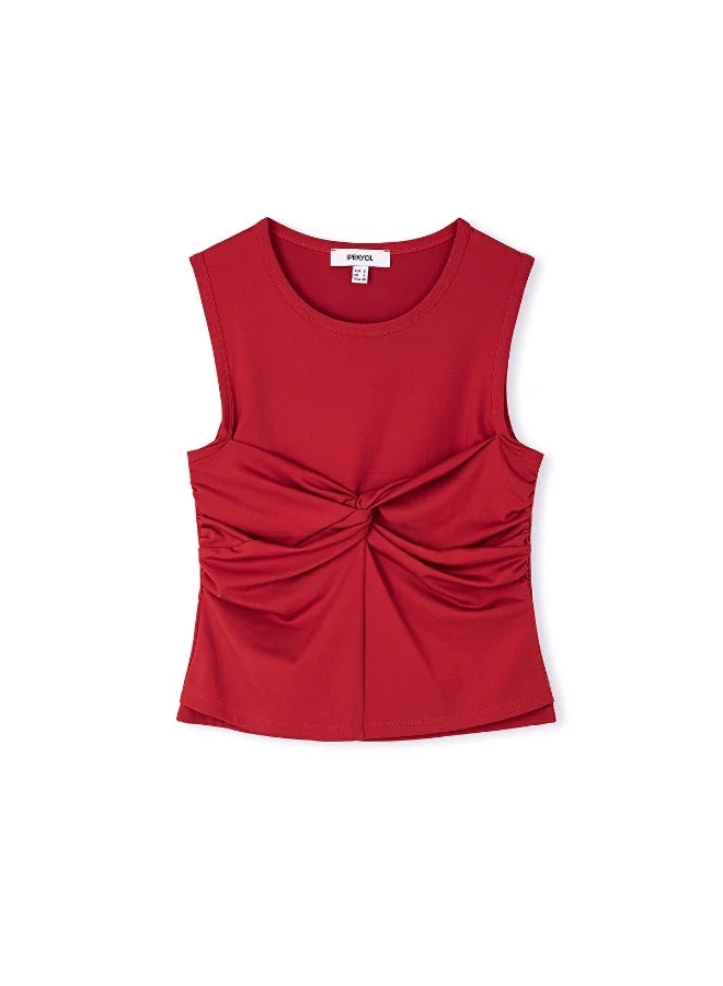 Ipekyol Slim Fit T-Shirt With Knot