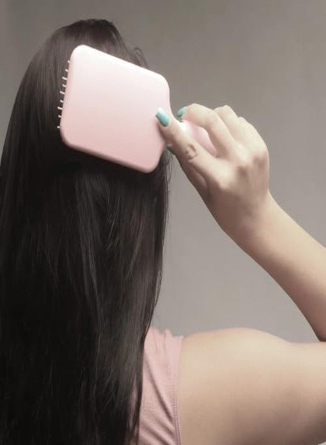 Calitate24 Paddle Cushion Hair Brush for Blow Drying & Detangling Hair Styling Brush Hairbrush for All Hair Types Hair Combs Tool Styling Brush - Soft Nylon Bristles Detangle Hair Brush - Image 5