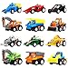 Yeonhatoys Yeonha Toys Pull Back Vehicles 12 Pack Mini Assorted Construction Vehicles and Race Car Toy for Kids and Toddlers - Image 3