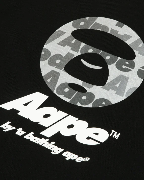 AAPE Moonface logo short sleeve tee
