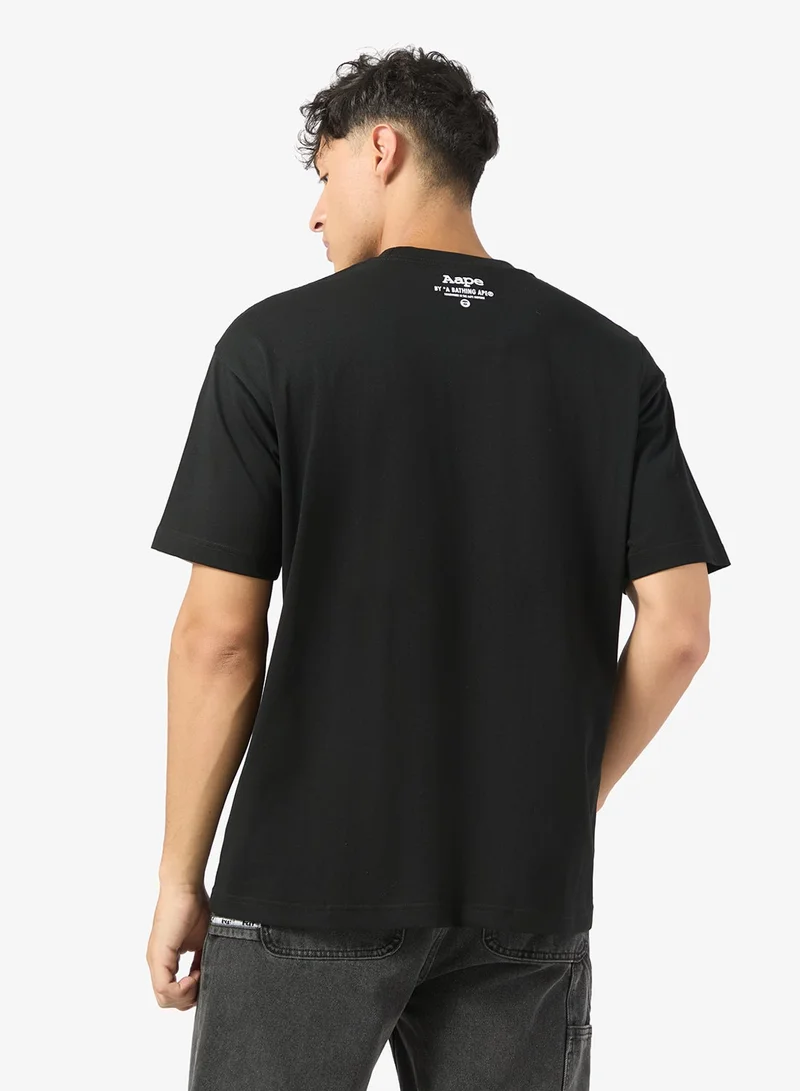 AAPE Moonface logo short sleeve tee
