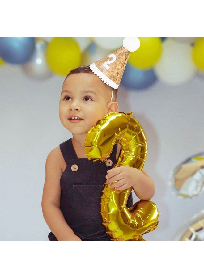 زينة عيد الميلاد الثاني، طوق رأس لعيد الميلاد الثاني، قبعة بيضاء، دعائم وخلفية لجلسة تصوير كعكة عيد الميلاد الثاني، ملاك صغير، كعكة عيد الميلاد الثاني - Image 3