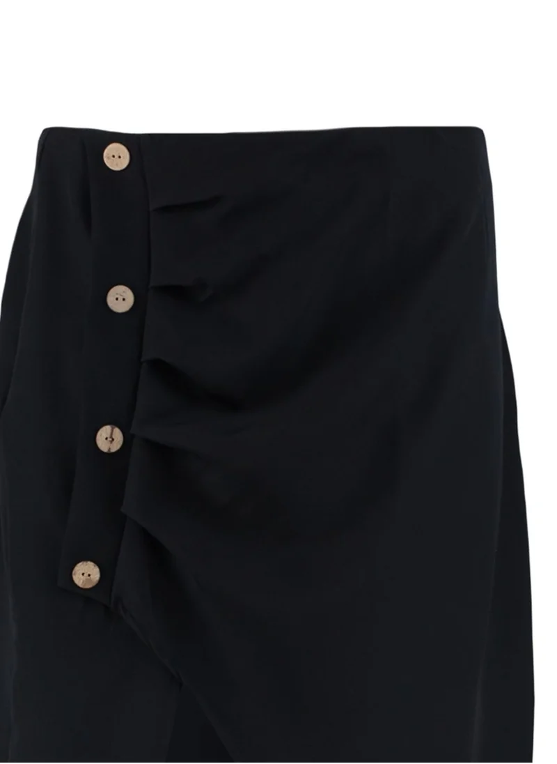 Trendyol Curve Side Split Midi Skirt