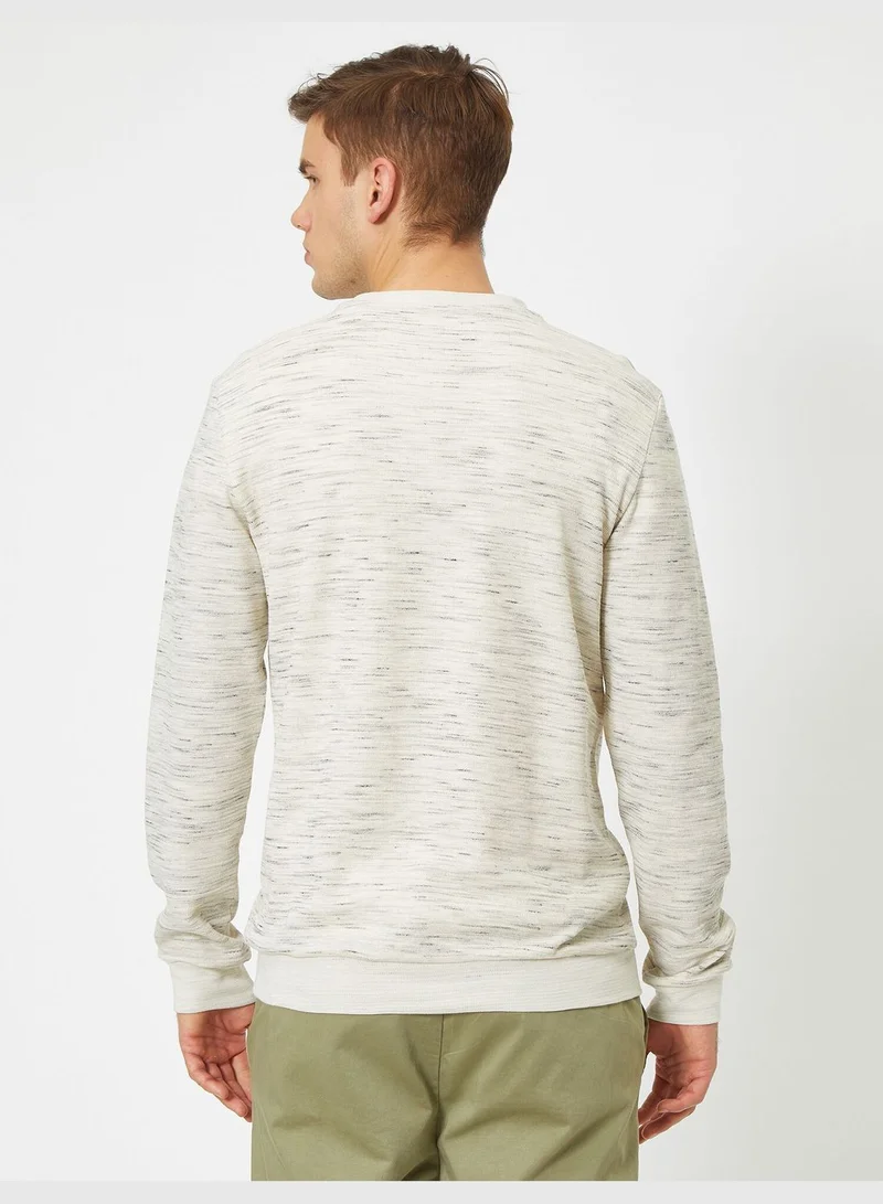 KOTON Letter Printed Jumper