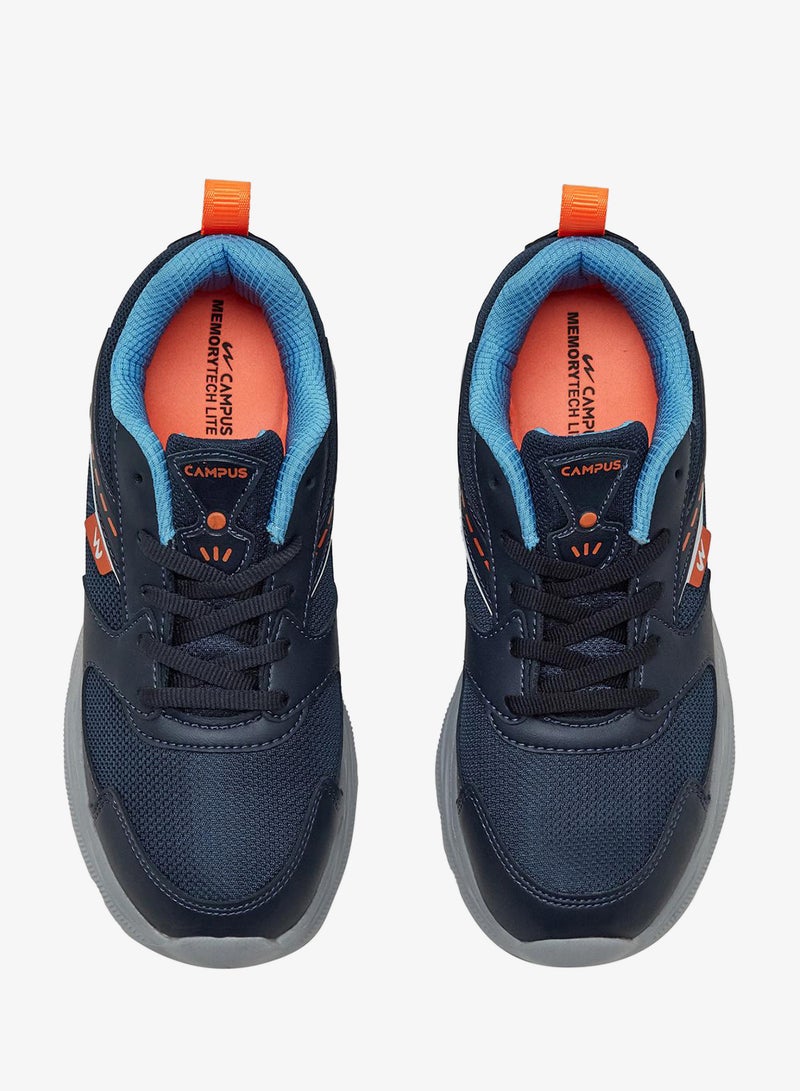 كامبس أحذية رياضية زرقاء للأطفال بنعل مبطن - Image 4
