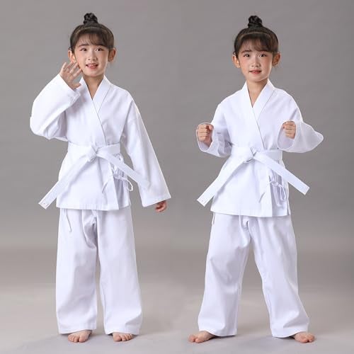 FIGHTSPIRIT Karate Uniform for Kids & Adults Lightweight Student Karate Gi Martial Arts Uniform with White Belt - Image 2