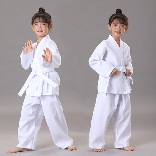 FIGHTSPIRIT Karate Uniform for Kids & Adults Lightweight Student Karate Gi Martial Arts Uniform with White Belt - Image 5