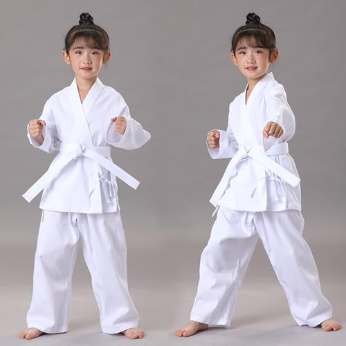 FIGHTSPIRIT Karate Uniform for Kids & Adults Lightweight Student Karate Gi Martial Arts Uniform with White Belt - Image 4