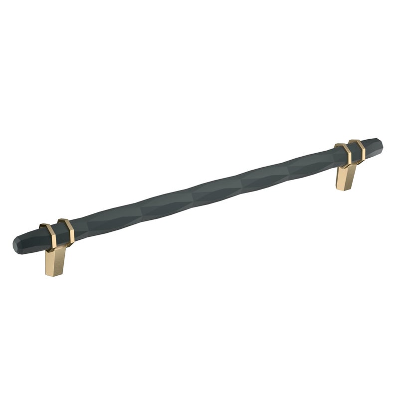 Amerock Cabinet Pull Black BronzeGolden Champagne 10116 inch 256 mm CentertoCenter London 1 Pack Drawer Pull Drawer Handle Cabinet Hardware