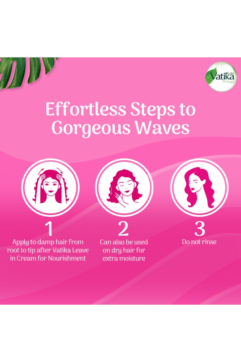 Vatika Naturals Curl Activator Hair Cream 330ml - Image 5