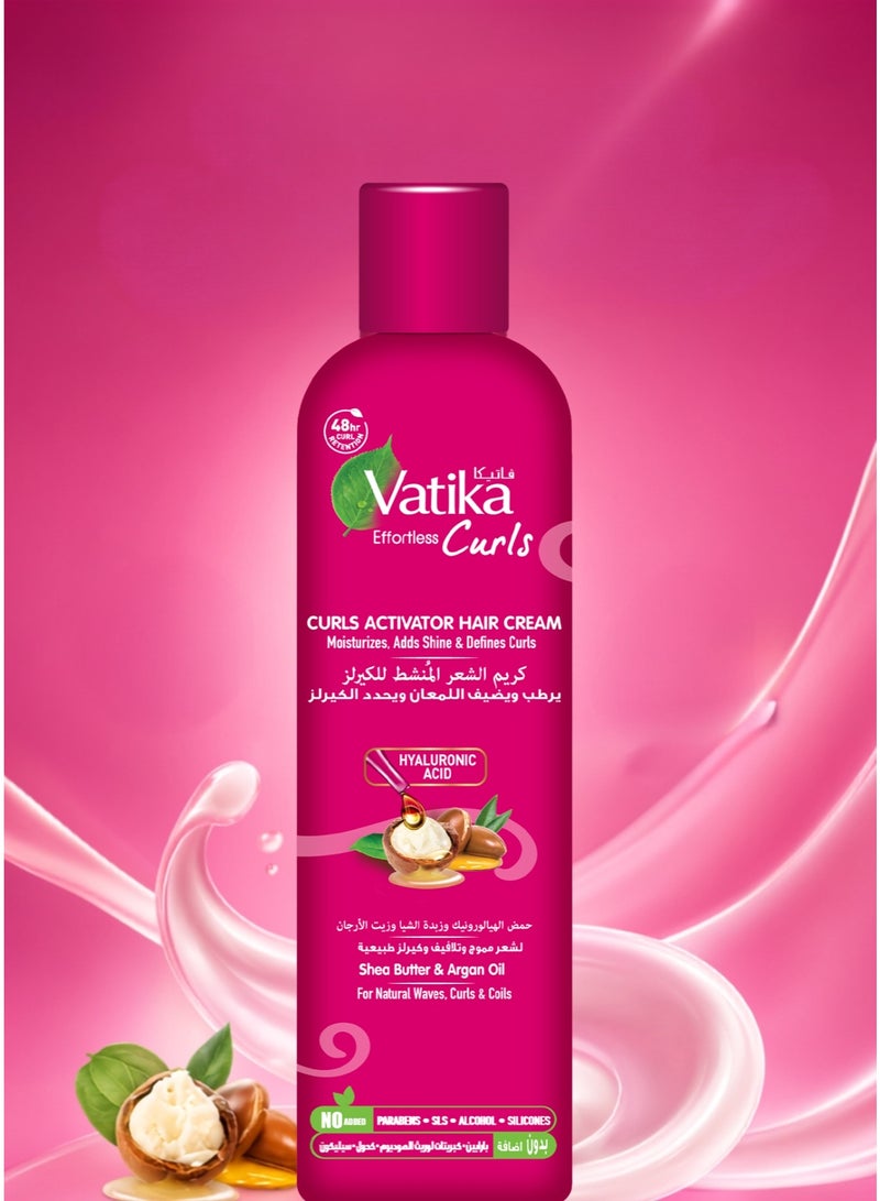 Vatika Naturals Curl Activator Hair Cream - Image 2