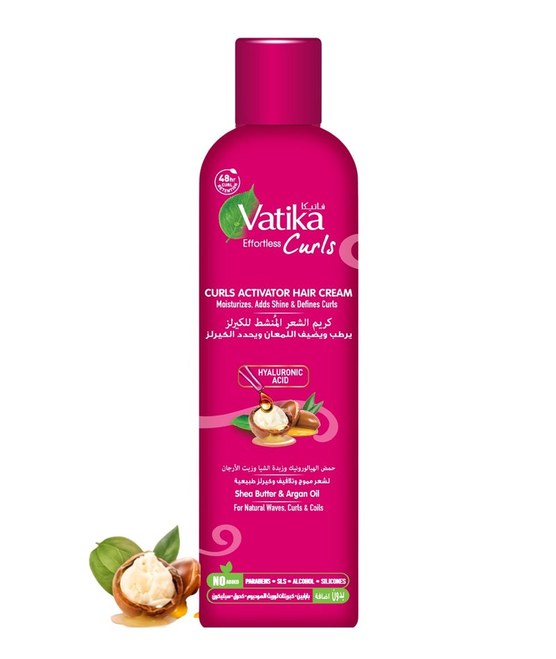Vatika Naturals Curl Activator Hair Cream - Image 1