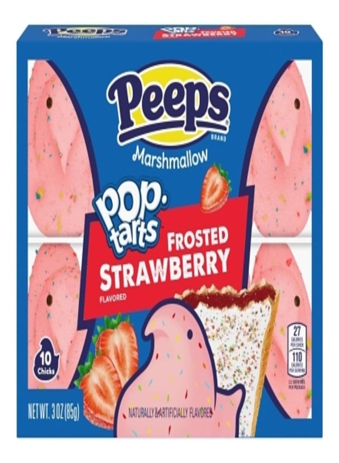 Peeps Frosted Strawberry Chicks - Pack of 2-10 Count Boxes - 20 Total Peeps - Start a New Tradition This Easter Season - Great for Easter Baskets - Share with Everyone - Image 2