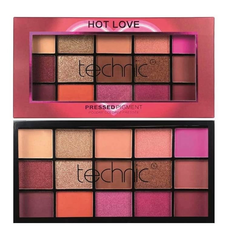 Eyeshadow Palette, 15 Colors, Matte & Glossy Finish