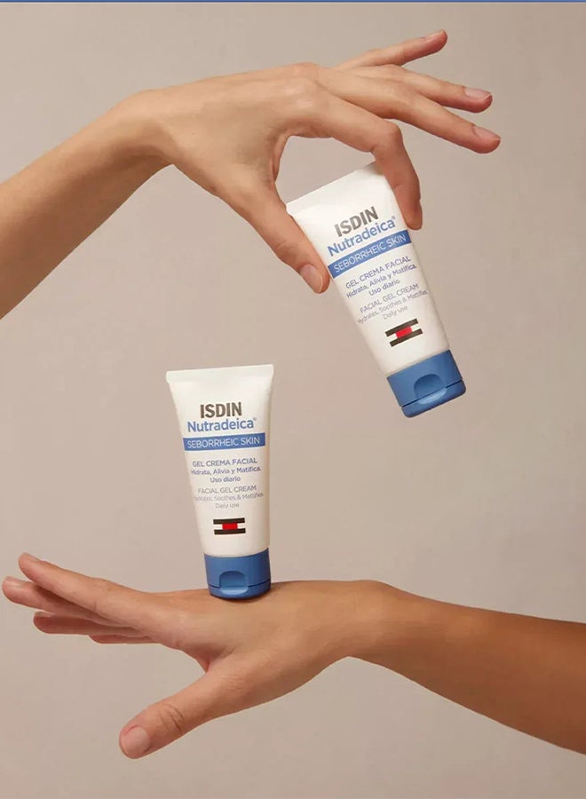 ISDIN Nutradeica Facial Gel Cream [50Ml] – Targeted Face Cream For Seborrheic Dermatitis To Control Flaking, Itching, And Redness - Image 2