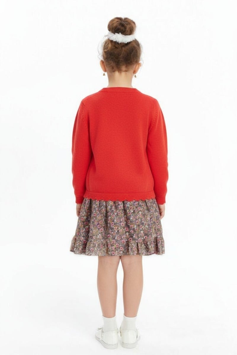 Top Teens Girls' dress, ages 3 to 7 years, 4111 - Image 3