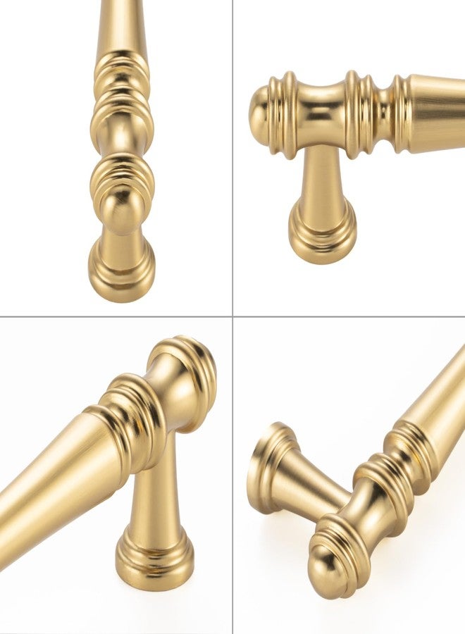 KOOFIZO 10 Pack 3 Inch Brushed Gold Kitchen Cabinet Handles Gold Cabinet Pulls Cabinet Hardware P30 for Cabinets Drawer Dresser Cupboard Bedroom Bathroom - Image 5
