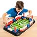 TOMLEON Soccer Toy for Kids Table Top Foosball Game for 3 4 5 6 7 812 Year Old Kids Interactive Soccer Gift Mini Football Table Game with Goal Bell Score Counter 6 Balls Easy Setup Gift - Image 3